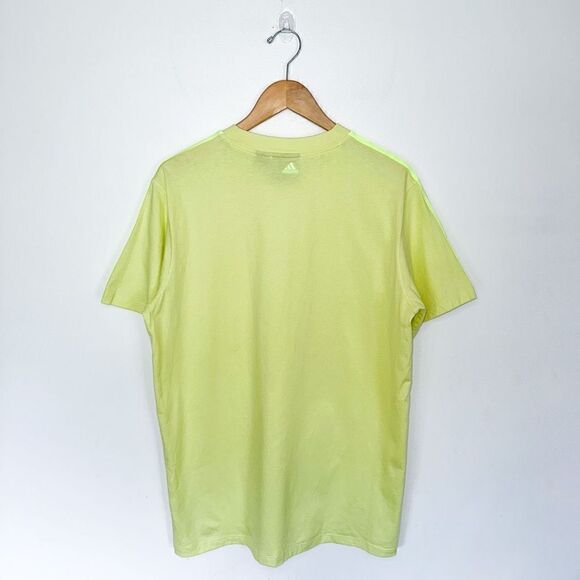 IVY PARK X Adidas Collaboration Frozen Yellow Unisex Oversized Short Sleeve Tee - Picture 3 of 9
